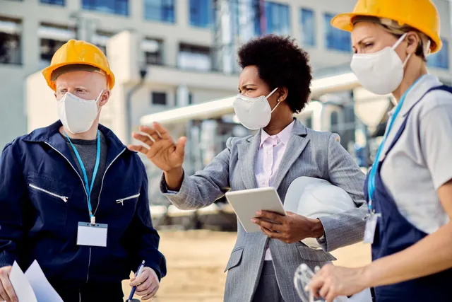 Safety personnel in Texas City
